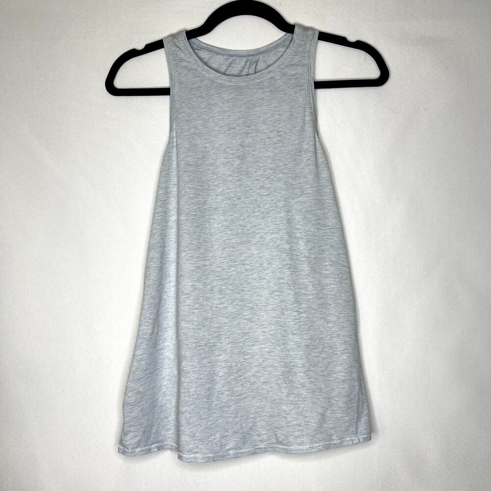 Lululemon all tied up tank top Heathered Breezy Blue 4